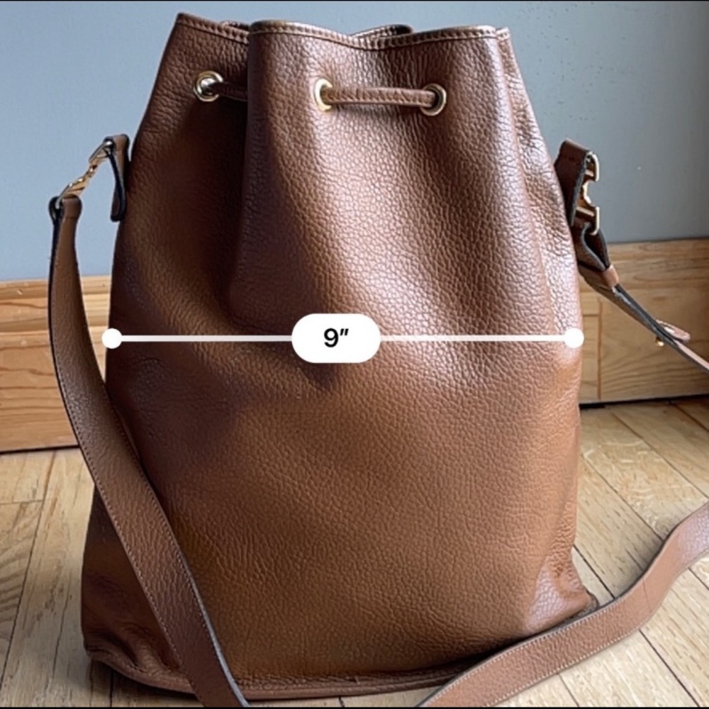 Vintage Christian Dior brown bucket bag - Picture 9 of 12